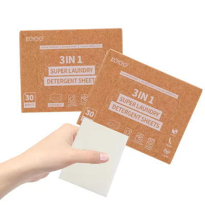 Harga bagus Eco-Friendly Biodegradable Laundry Detergent Strips Laundry Sheet  on line