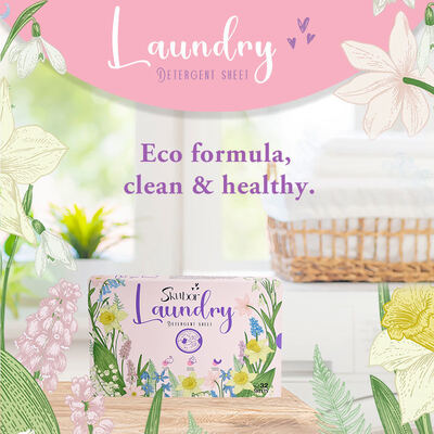 Buen precio Hojas de detergente para ropa ecológicas con aroma, limpieza profunda y hojas de lavado sin líquido en línea