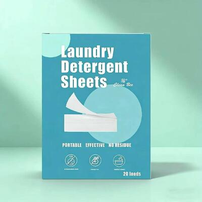 Bon prix Des feuilles de détergent de linge écologiques avec une puissante lutte contre les taches et un parfum personnalisable en ligne