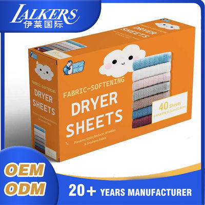Good price Odor Remove Natural Fabric Softener Sheets Convenient Skin Friendly online