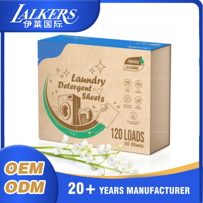 Good price Dissolves Easily Versatile Laundry Sheets Detergent Environmental Benefits online