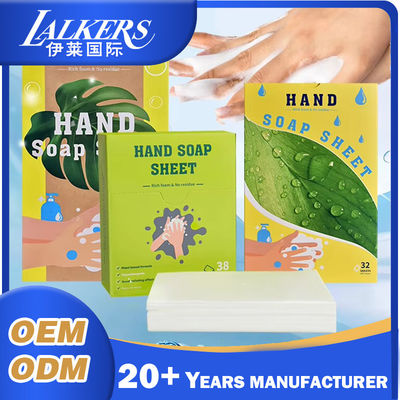 Good price Ocean Breeze Hand Soap Sheets Eco Friendly Hand Soap Paper Biodegradable online
