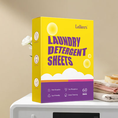 Good price Biodegradable Eco Friendly Washer Sheets Disposable For Washing Clothes online