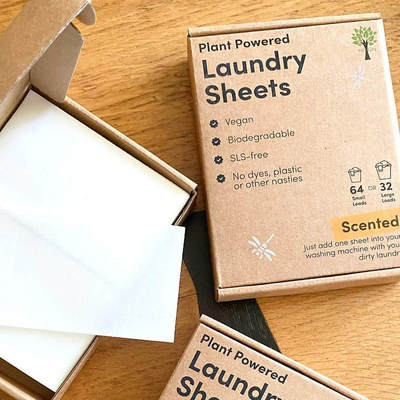 Eco-friendly Biodegradable Pure Natural Plant Laundry Detergent Sheets