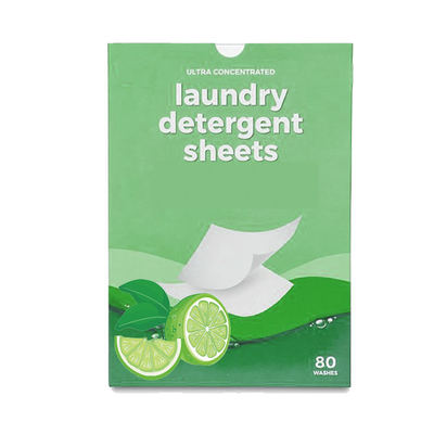Travel Package Ultra Eco Friendly Coconut Based Cleaning Laundry Detergent Sheets
