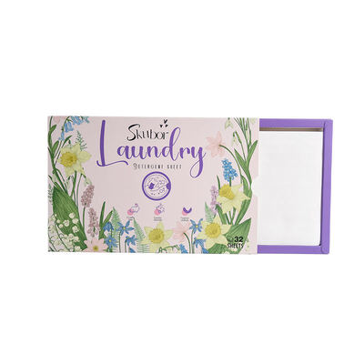 अच्छा दाम पर्यावरण के अनुकूल 8X गहरी सफाई और गंध हटाने वाले कपड़े धोने के डिटर्जेंट शीट ऑनलाइन