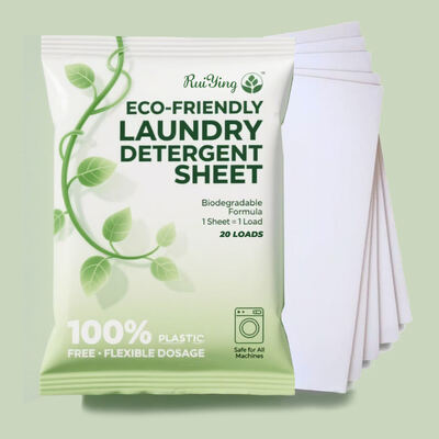 Good price Biodegradable Non-woven Fabric Laundry Detergent Sheets Strip Eco Friendly online