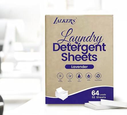 Good price Eco-Friendly Laundry Detergent Sheets with Customizable Fragrance for Strong Cleansing online