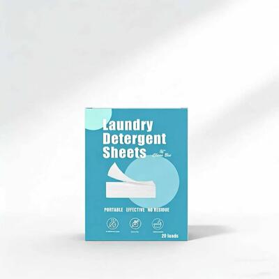 Good price Biodegradable Laundry Detergent Sheets with Customizable Fragrance for Strong Cleansing online