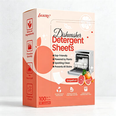 Good price Eco-Friendly Hypoallergenic Long-Lasting Dish Washing Sheets and Dishwasher Cleaning Sheets online