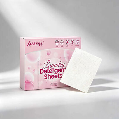 Good price Eco-Friendly Laundry Detergent Sheets with Strong Cleansing Power and Customizable Fragrance online