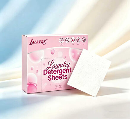 Plant Based Laundry Detergent Sheets with Stain Elimination in 11*14cm Size for Reliable Cleaning