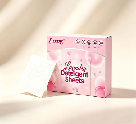 Biodegradable Laundry Detergent Sheets 11*14cm with Strong Cleansing Power for Tough Stains
