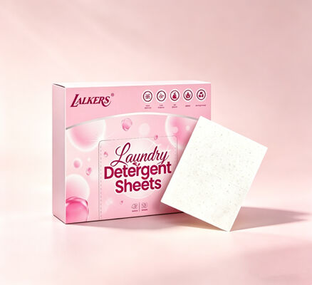 Bon prix Feuilles de détergent à lessive écologiques à nettoyage puissant avec parfum personnalisable en ligne