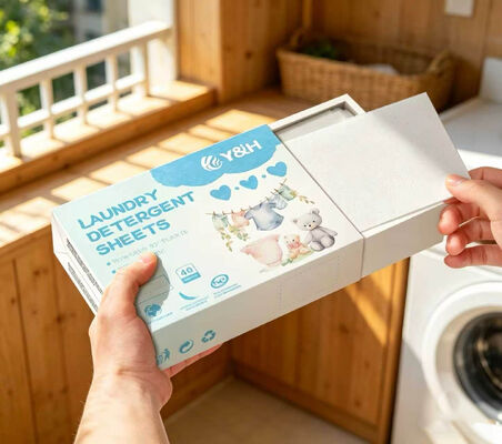Good price Family Size Eco Laundry Detergent Sheets with Strong Cleansing and Customizable Fragrance for Everyday Stain Removal online