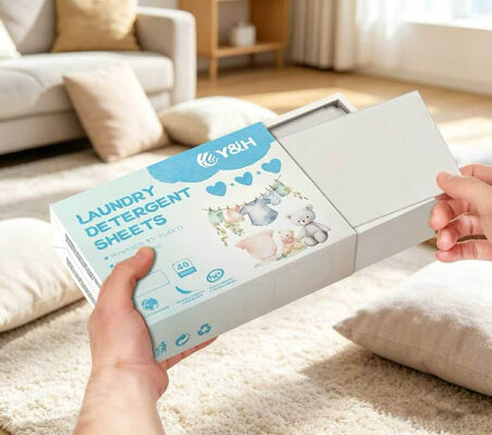 Giá tốt Tờ Giấy Giặt Thân Thiện Với Môi Trường, Sức Mạnh Làm Sạch Mạnh Mẽ và Hương Thơm Tùy Chỉnh trực tuyến