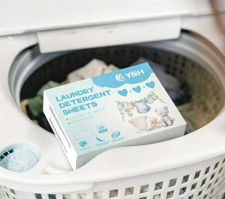 Good price Eco-Friendly Laundry Detergent Sheets with Strong Cleansing and Customizable Fragrance for Home and Travel online
