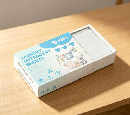 İyi fiyat Biyodegradable Formula Ekolojik Çamaşır Çamaşırları, özelleştirilebilir koku ve etkili lekeleri kaldırmak için 11 * 14cm boyutlu çevrimiçi