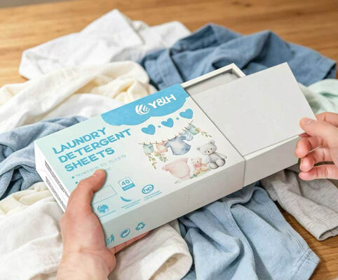 Good price Eco-Friendly Laundry Detergent Sheets with Strong Cleansing Power and Customizable Fragrance online