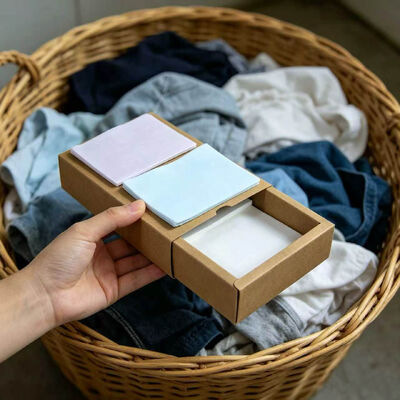 Good price Biodegradable Plastic-Free Laundry Detergent Sheets for Deep Cleaning and Stain Removal online