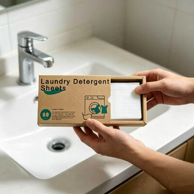 Goede prijs Biologisch afbreekbare wasmiddelplaten met aanpasbare geur en 11*14 cm grootte voor diep schoonmaken online