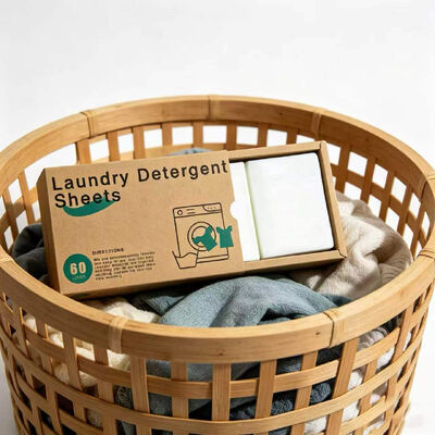 Eco-Friendly Biodegradable Laundry Detergent Sheets in 11*14cm Size for Tough Stain Removal