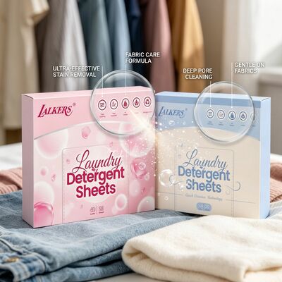 Good price Eco-Friendly Laundry Detergent Sheets for Tough Stain Removal with Zero Plastic Packaging online