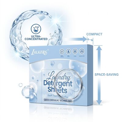 Good price Paraben & Phosphate Free Laundry Detergent Sheets with Plant Based Surfactant and Zero Waste Packaging online