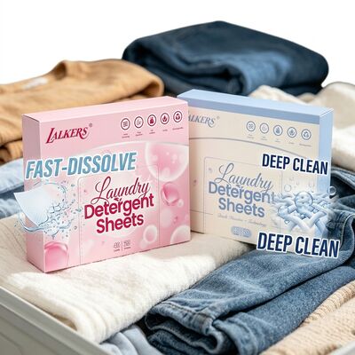 Good price Zero Waste Packaging 100% Plant Based Formula Pre-Measured Laundry Detergent Sheets Eco Laundry Strips online
