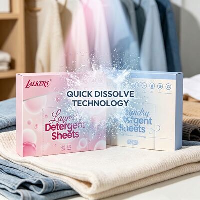 Good price Premium 100% Plant Based Laundry Detergent Sheets with Zero Waste Packaging and Pre-Measured Eco Laundry Strips online
