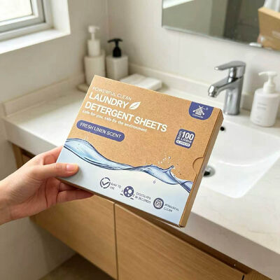 Goede prijs Chemical Free Wasgoed wasmiddel vellen dermatologisch getest voor zwangerschap en baby veilige stof zorg online
