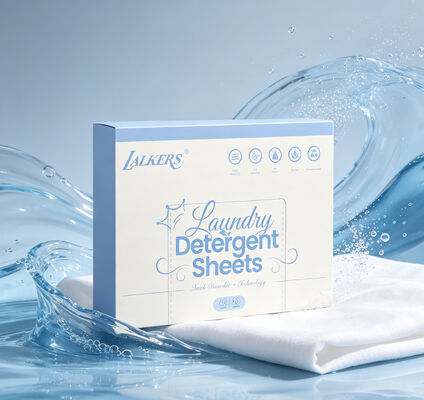 Good price Lightweight Disposable Laundry Detergent Sheets with Plant Based Surfactant and Biodegradable Packaging online