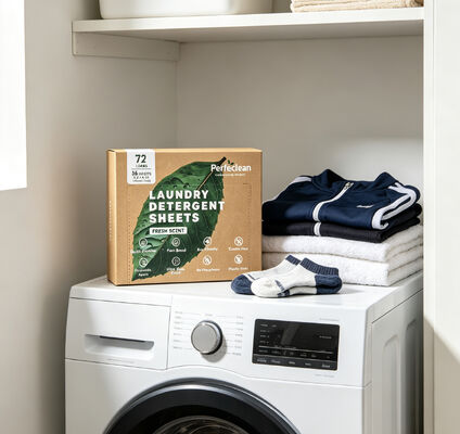 Goede prijs Zero Waste plantaardige hypoallergene wasmiddelvellen Eco-wasstrips online