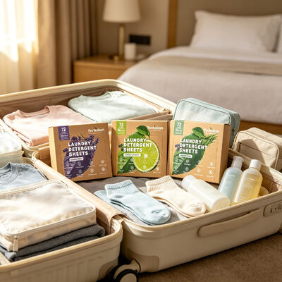 Good price Plant Based Biodegradable Laundry Detergent Sheets with Pre-Measured Dosage for Sustainable Washing online