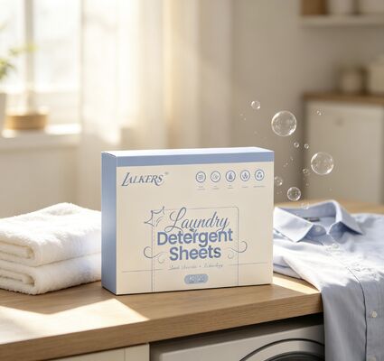 Good price Biodegradable Plant Based Laundry Detergent Sheets Pre-Measured for No Waste Design online