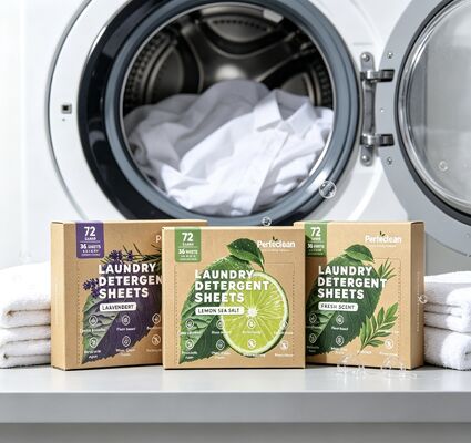 Bon prix Des feuilles de détergent de linge biodégradables à base de plantes non toxiques pour un lavage écologique online