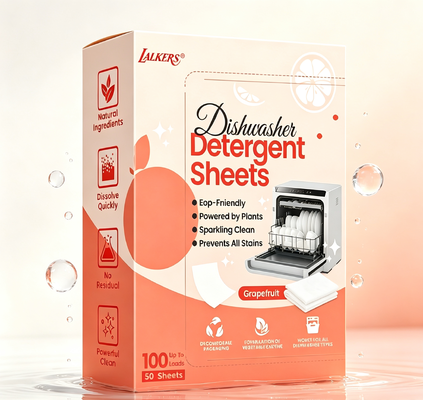 Good price Plant Based Biodegradable Dish Washing Sheets with No Residue for Machine and Hand Wash online