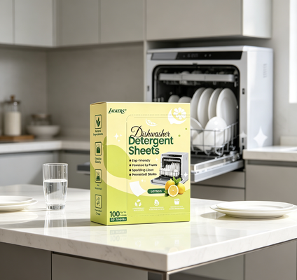 Good price Plastic Free Non Toxic Gentle Formula Dish Washing Sheets Dishwasher Detergent Strips online