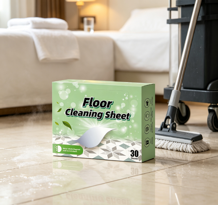 Good price Quick Dissolving Floor Cleaning Sheet Pet Friendly No Residue Multi Surface Floor Cleaner Tablet online