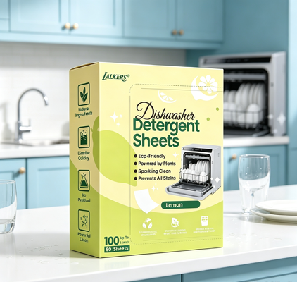 Good price Biodegradable Zero Residue Dishwashing Sheets 11x14cm per Strip for Heavy Kitchen Grease Removal online